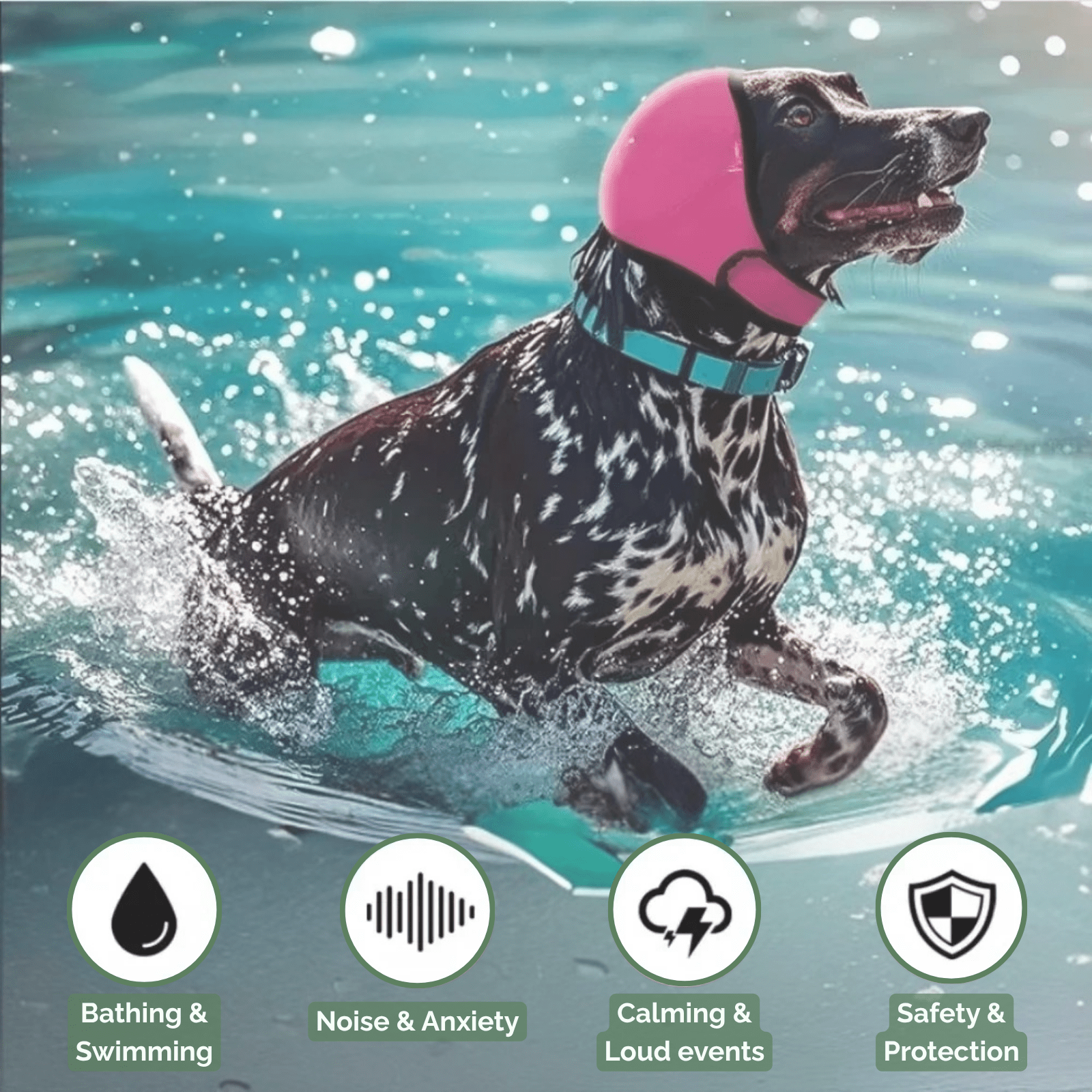 Waterdichte Hond Oorbeschermers - Duke & Scoop