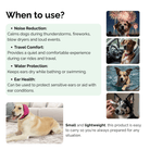 Waterdichte Hond Oorbeschermers - Duke & Scoop