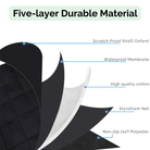 Waterdichte Kofferbakmat - Draagbare Autostoelhoes - Duke & Scoop