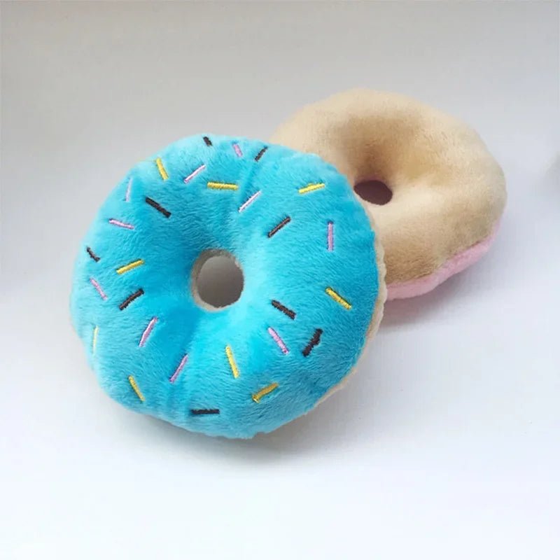 Zacht Donut Hondenspeeltje met Pieper – Pluche - Duke & Scoop