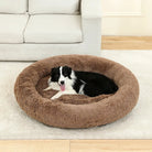 Zachte Donut Hondenmand – Pluche Hondenmand en Kattenmand - Huisdieren Slaapcomfort - Duke & Scoop