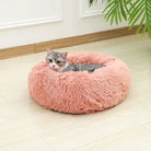 Zachte Donut Hondenmand – Pluche Hondenmand en Kattenmand - Huisdieren Slaapcomfort - Duke & Scoop