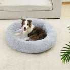 Zachte Donut Hondenmand – Pluche Hondenmand en Kattenmand - Huisdieren Slaapcomfort - Duke & Scoop