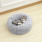 Zachte Donut Hondenmand – Pluche Hondenmand en Kattenmand - Huisdieren Slaapcomfort - Duke & Scoop