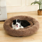 Zachte Donut Hondenmand – Pluche Hondenmand en Kattenmand - Huisdieren Slaapcomfort - Duke & Scoop