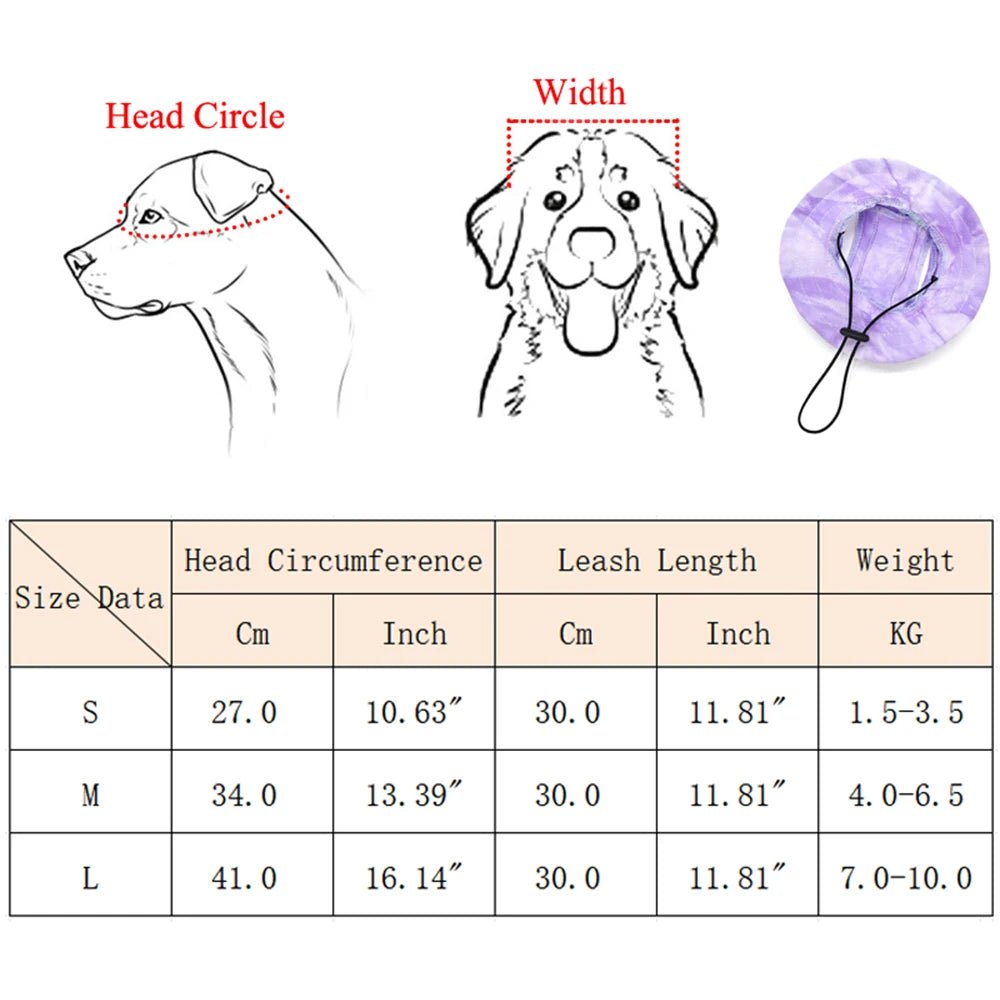 Zomer Zonnehoed voor Kat & Hond - Duke & Scoop