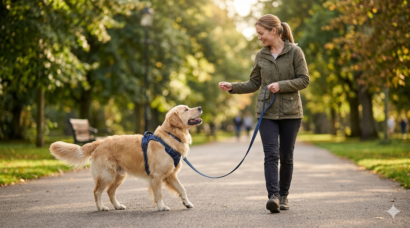 how to stop a dog pulling on the lead