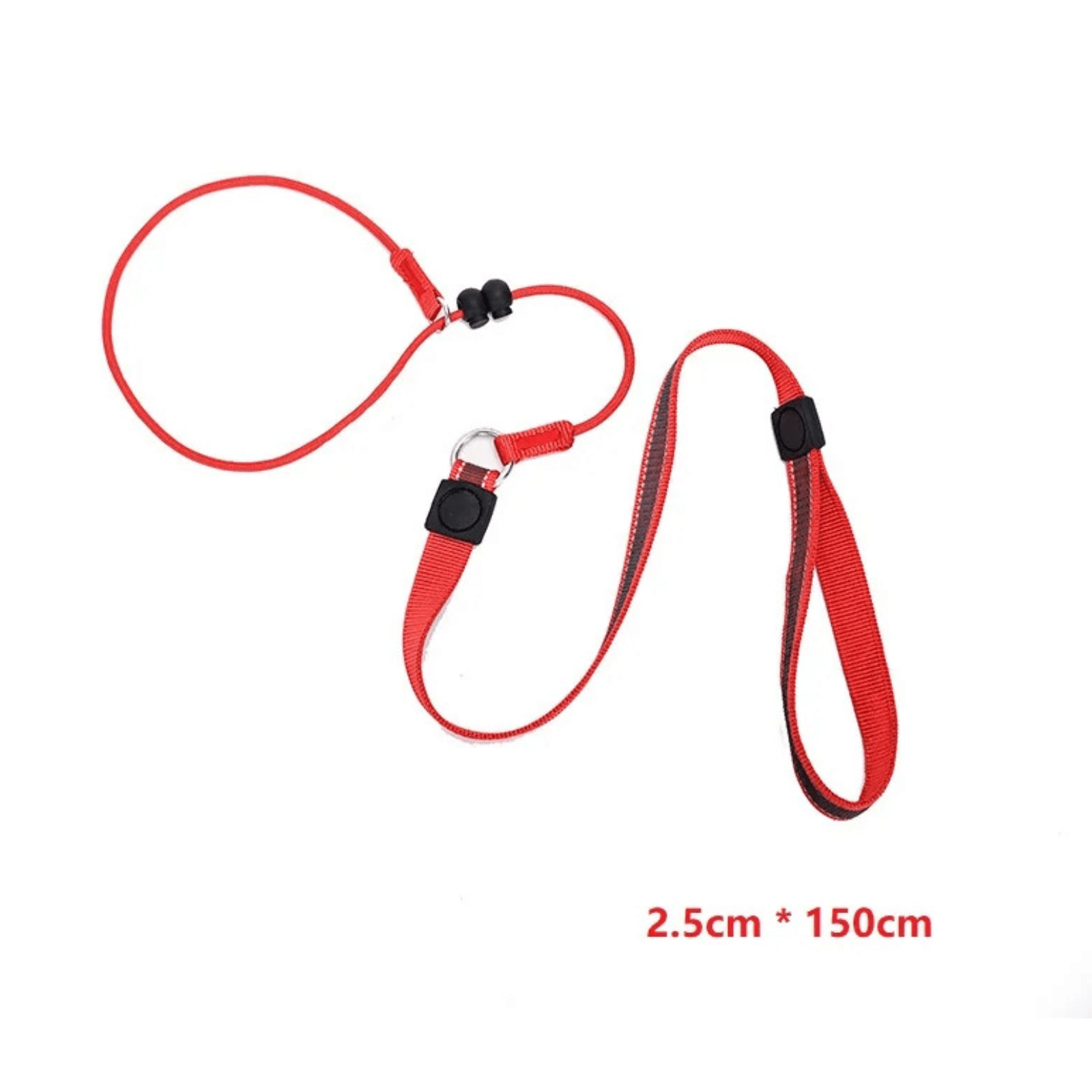2 - in - 1 Slipriem & Halsband - Duke & Scoop