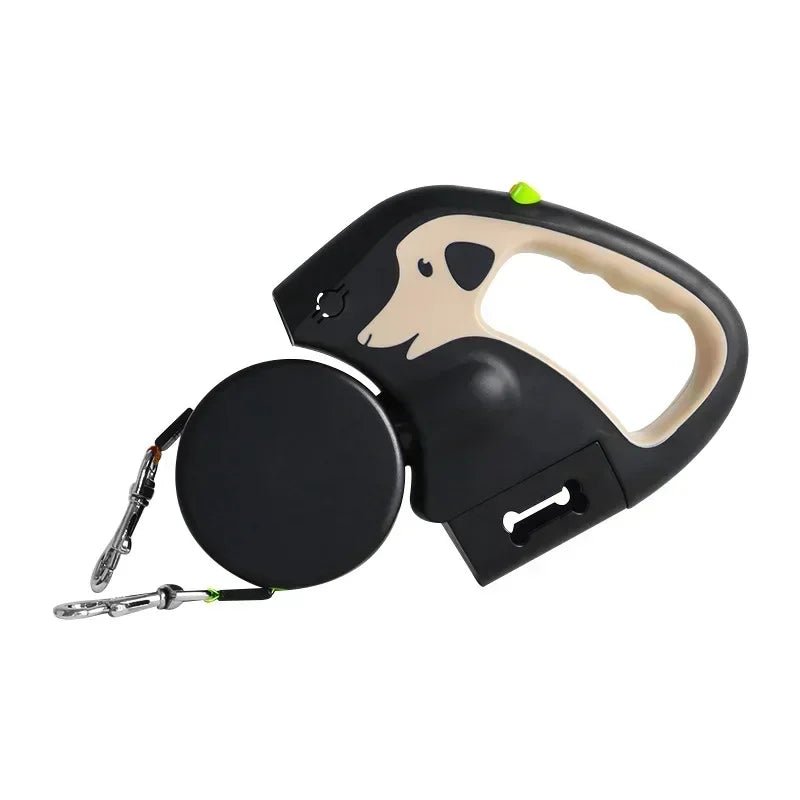 3 - in - 1 Duo Riem met Zaklamp - Duke & Scoop