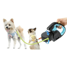 3 - in - 1 Duo Riem met Zaklamp - Duke & Scoop