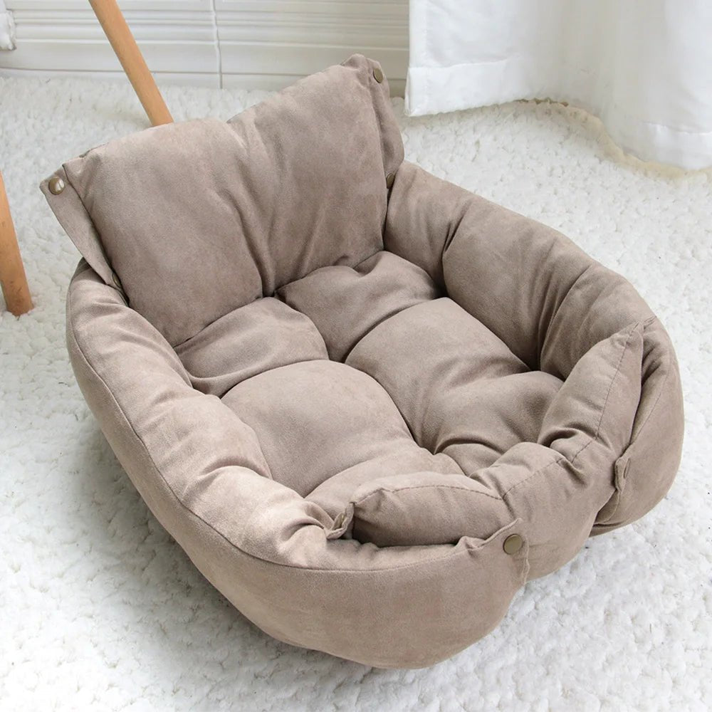 3 - in - 1 Hondenmand & Hondenbed – Zacht, Warm & Wasbaar Huisdierbed - Duke & Scoop