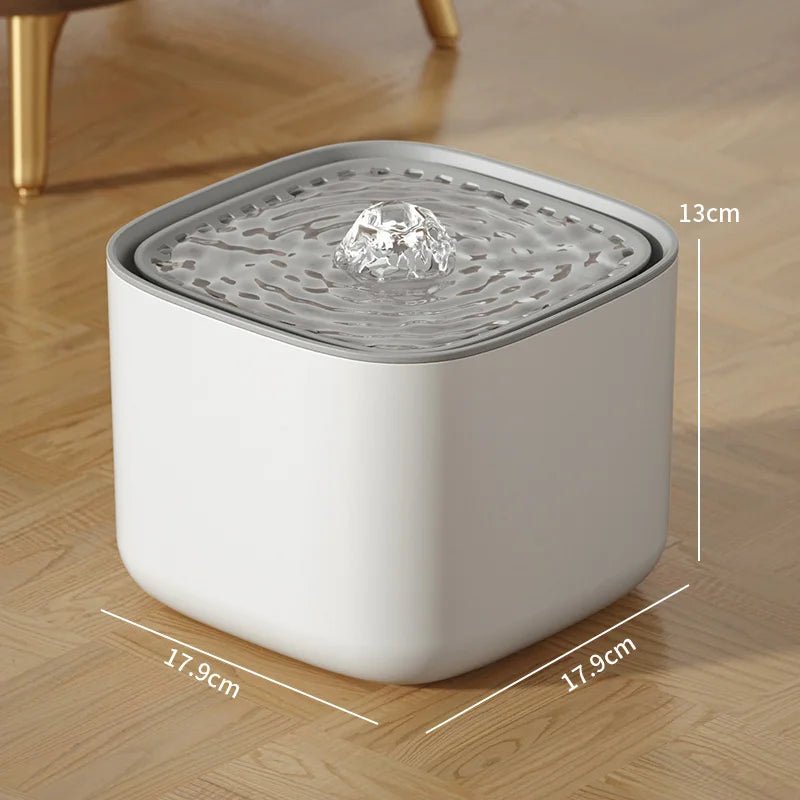 3L Automatische Katten Drinkfontein – USB & Fluisterstil - Duke & Scoop