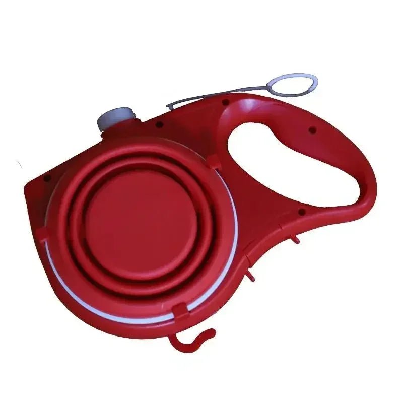 4 - in - 1 Hondenriem met Drinkfles & Poepzakhouder - Duke & Scoop