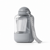 Hundewasserflasche mit Trinknapf