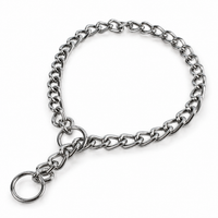 Stainless Steel Slip Chain – Adjustable Steel Collar