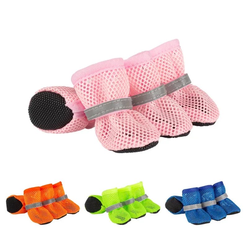 Ademende Antislip Hondenschoenen – Set van 4 - Duke & Scoop