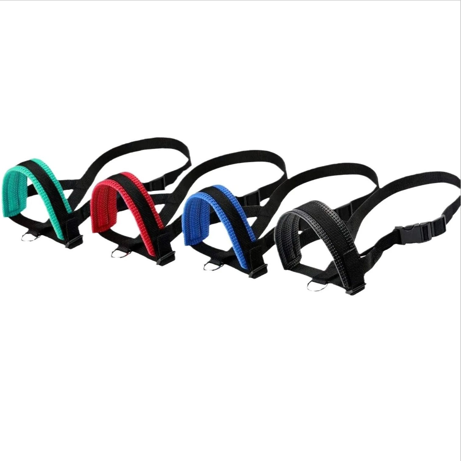 Ademende Nylon Hondensnuit met Strepen - Duke & Scoop