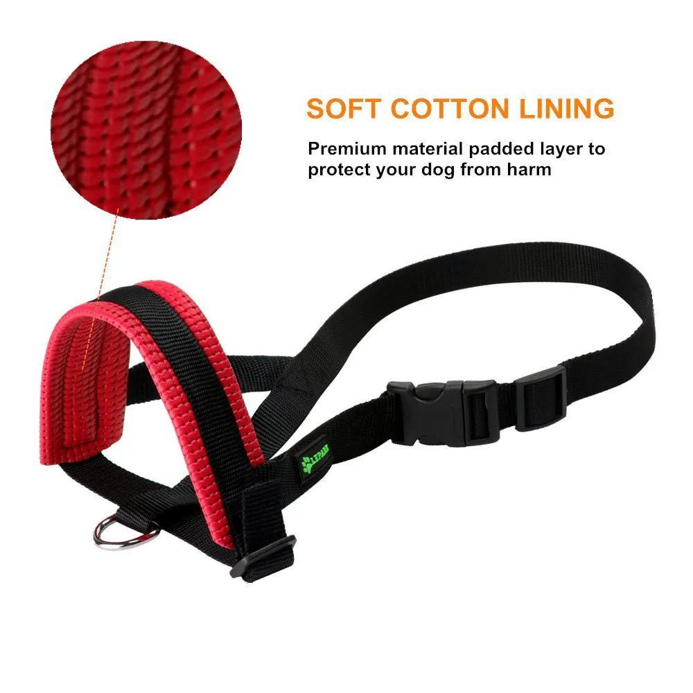 Ademende Nylon Hondensnuit met Strepen - Duke & Scoop