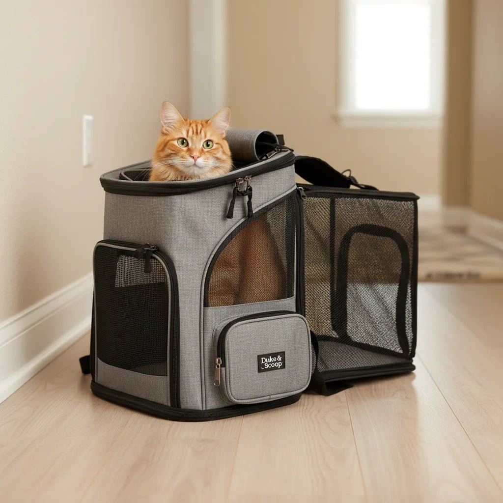 Ademende Rugzak voor Kat & Hond - Duke & Scoop