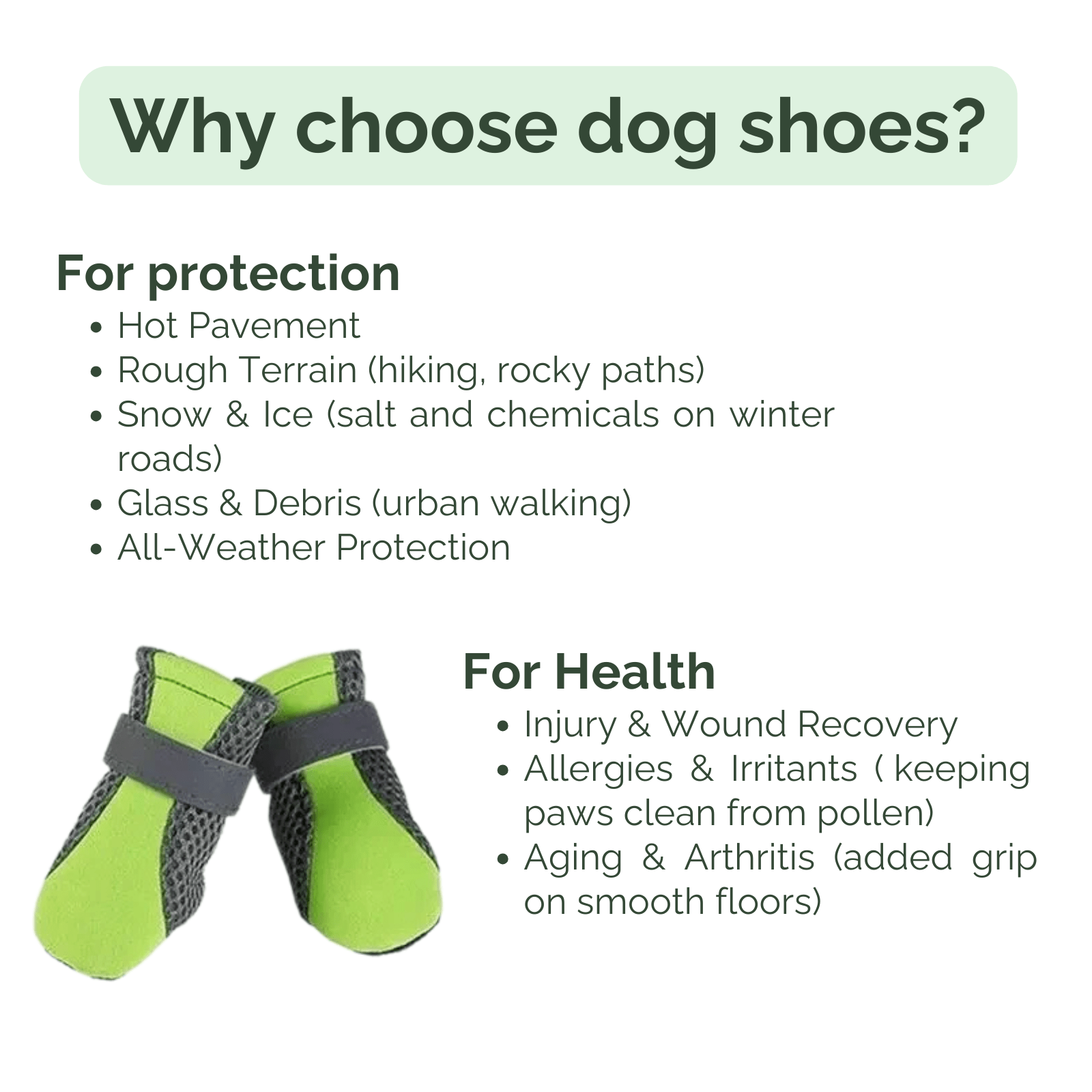 Ademende & Waterdichte Hondenschoenen - Duke & Scoop