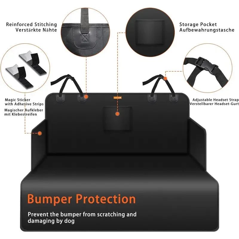 All - in - One Honden Autostoelhoes - Duke & Scoop