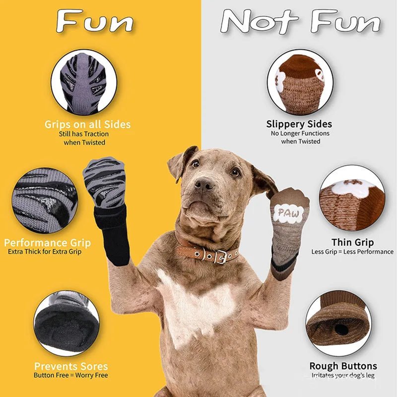 Anti - slip Hondensokken - Duke & Scoop