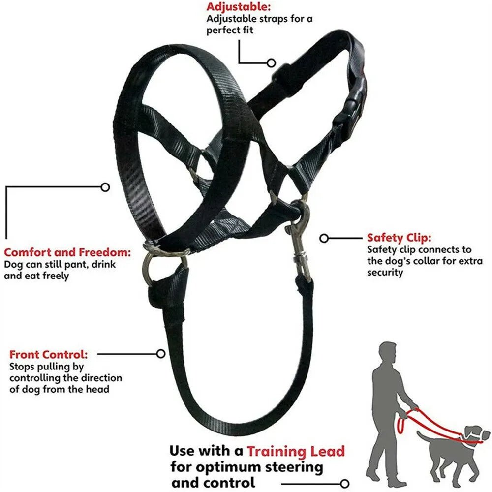 Anti - Trek Honden Halster – Halti - Style - Duke & Scoop