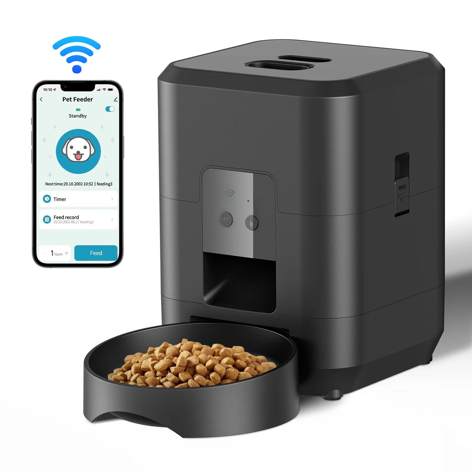 Automatische Diervoederdispenser – Slim & Slow Feed - Duke & Scoop