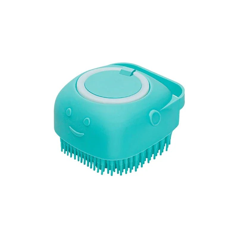 Badborstel met Shampoo Dispenser voor Honden & Katten - Duke & Scoop