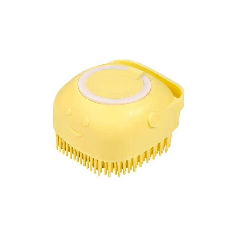 Badborstel met Shampoo Dispenser voor Honden & Katten - Duke & Scoop