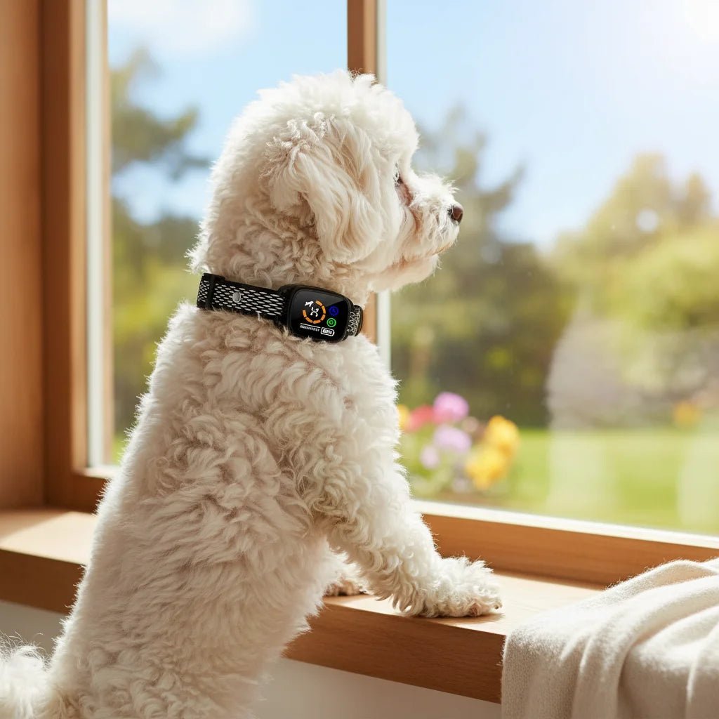 Blafband voor Kleine tot Medium Honden - Zwart, Vibration, Oplaadbaar - Duke & Scoop