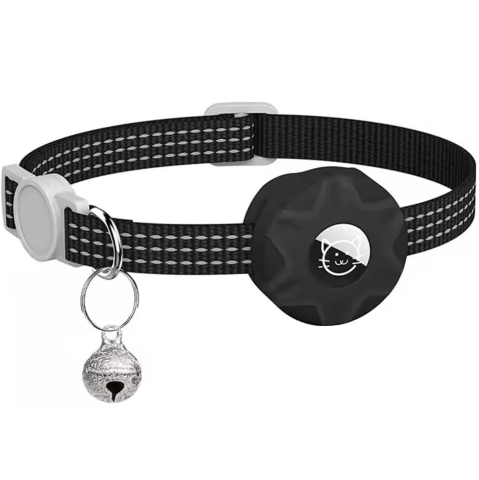 Break - Away Halsband met Airtag houder - Duke & Scoop