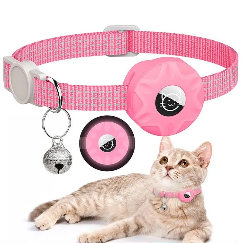 Break - Away Halsband met Airtag houder - Duke & Scoop