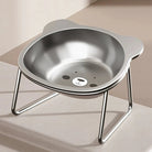 Comfort Bowl Verhoogde RVS Kattenbak - Duke & Scoop