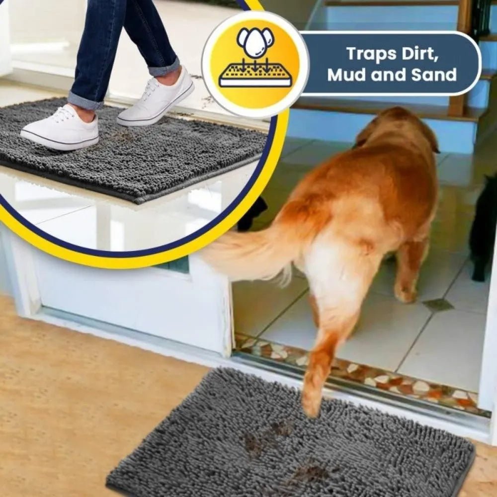 Deurmat Hond – Waterabsorberende Hondenmat Antislip - Deurmat Binnen - Duke & Scoop