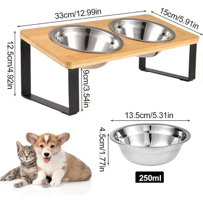DinePaws – Stalen Voerbak - Duke & Scoop