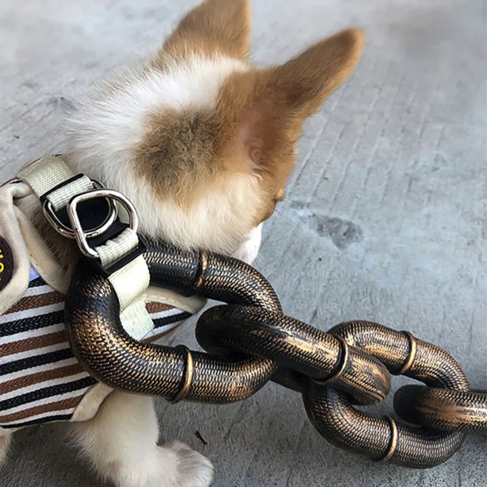 DogsChain - Realistische riem van IJzer - Duke & Scoop