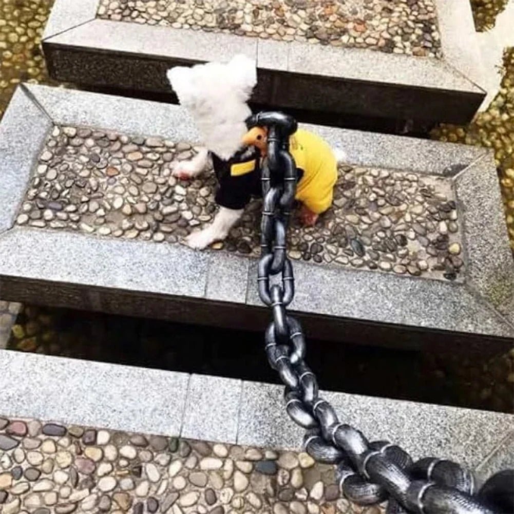 DogsChain - Realistische riem van IJzer - Duke & Scoop