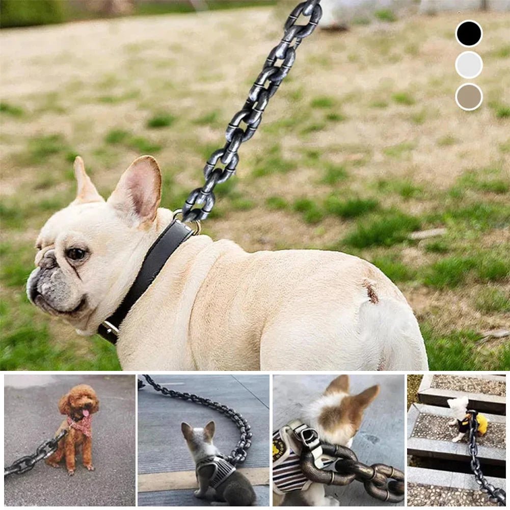 DogsChain - Realistische riem van IJzer - Duke & Scoop