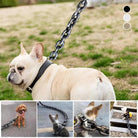 DogsChain - Realistische riem van IJzer - Duke & Scoop