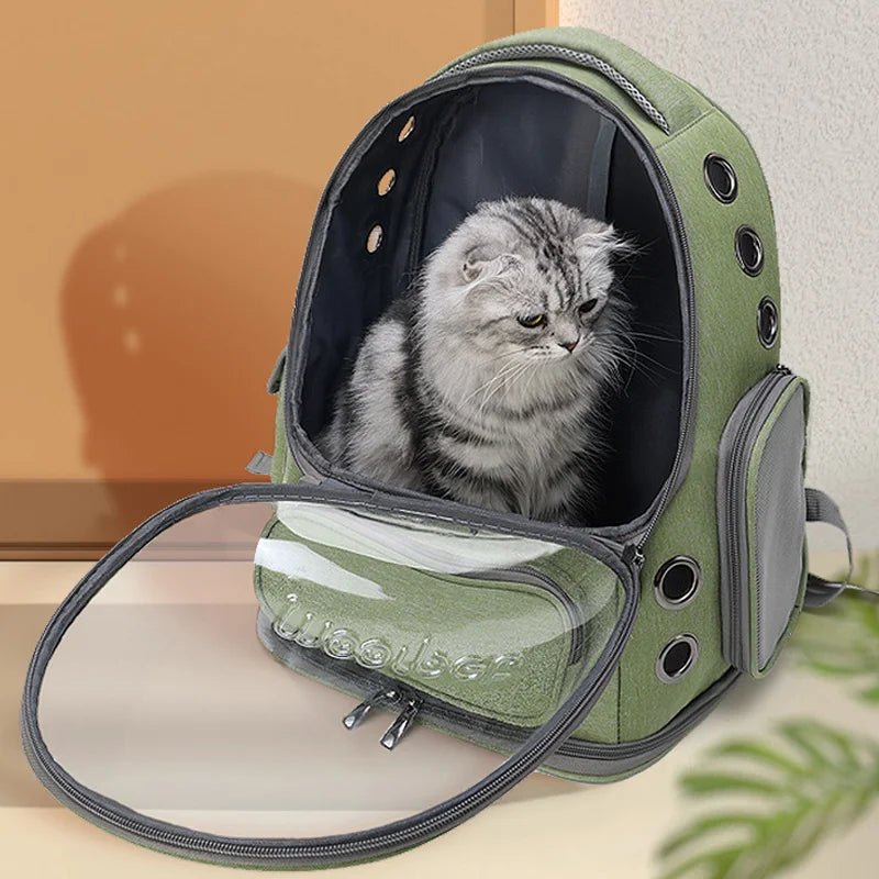 Draagtas Kat & Kleine Hond – Ademende Huisdier Reistas - Duke & Scoop