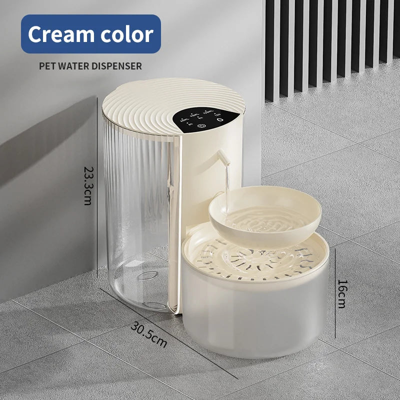 Drinkfontein voor Katten en Honden - 3L Automatische en Draadloze Drinkbak - Duke & Scoop