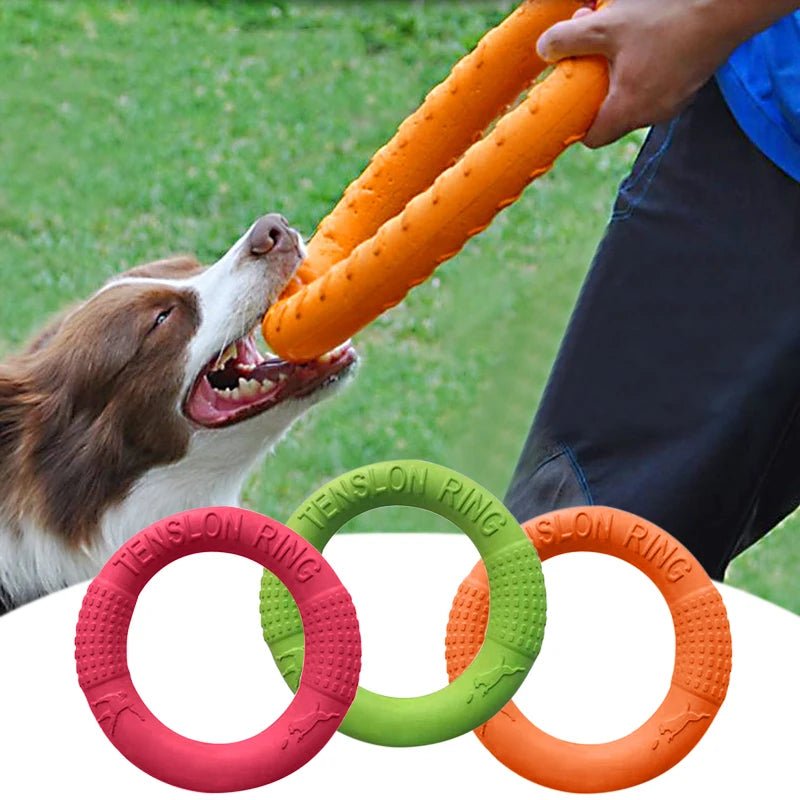 Duurzame Bijtbestendige Trainingsring - Duke & Scoop