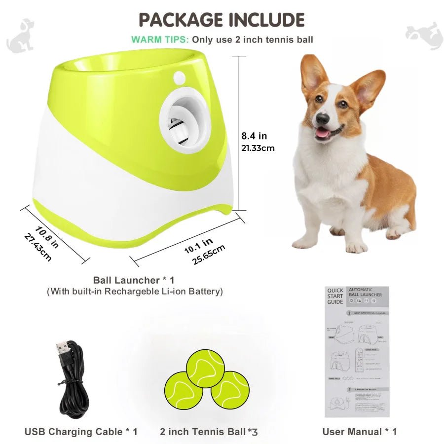 FetchMaster Pro - Automatische Bal Launcher - Duke & Scoop