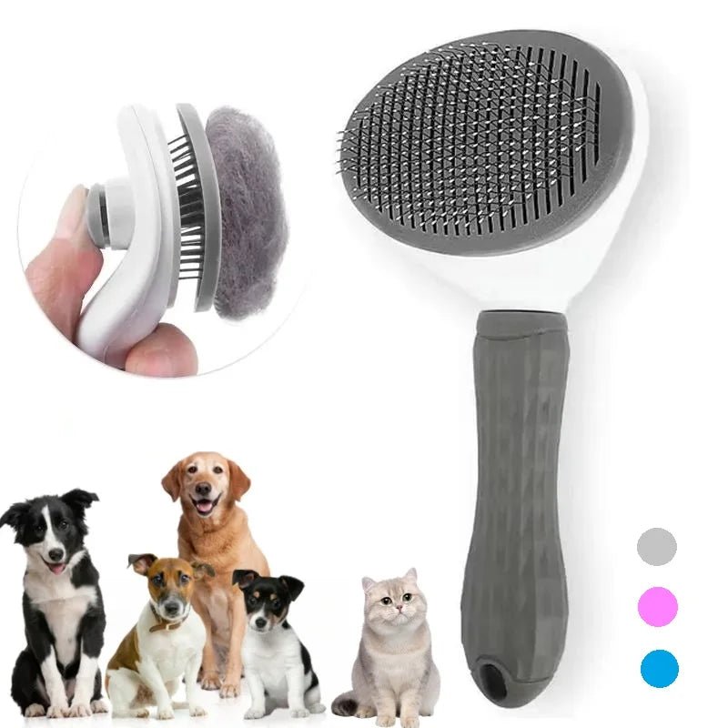 FurAway – Zelfreinigende Ontwarringsborstel voor Kat & Hond - Duke & Scoop