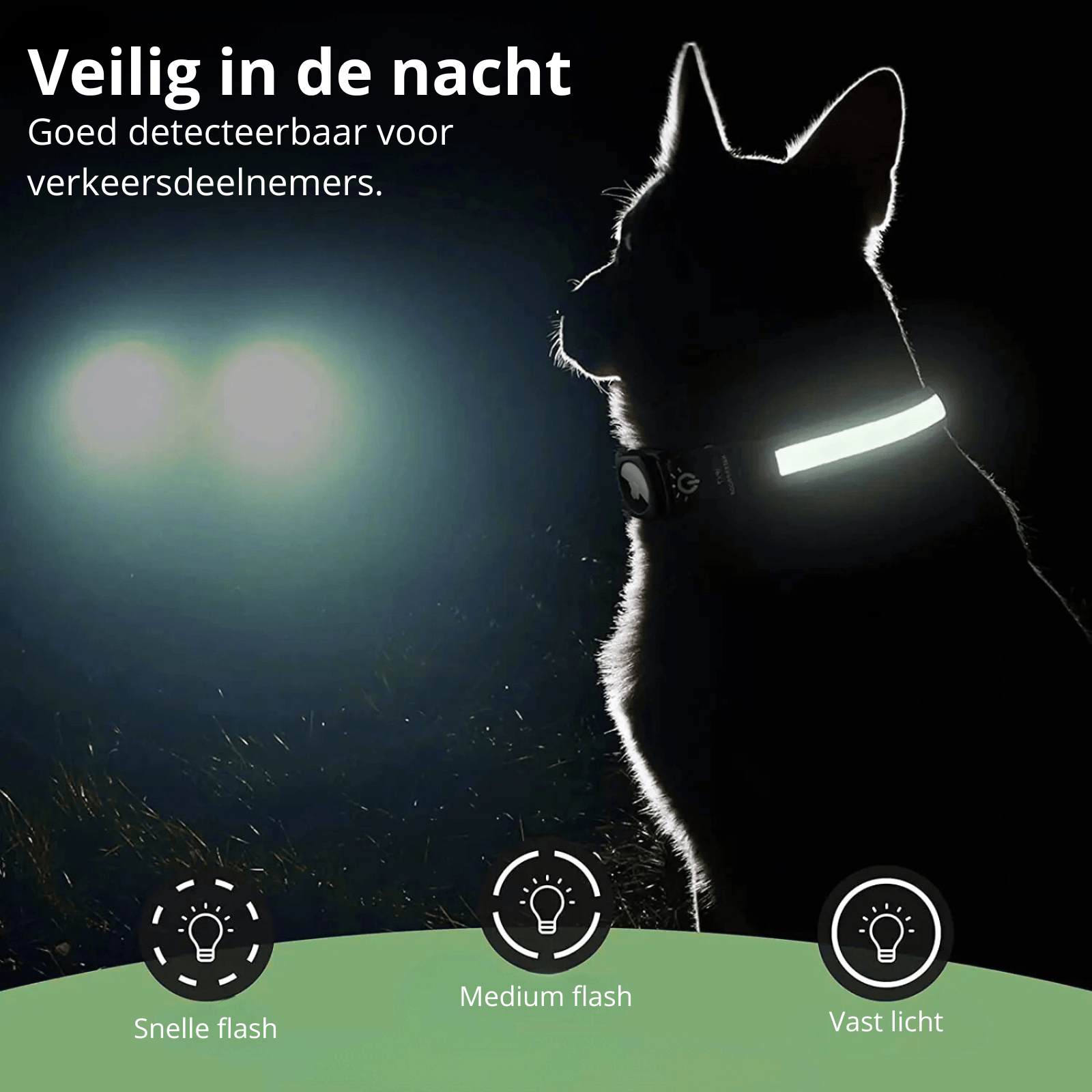 GlowTrack Airtag Hondenhalsband - Duke & Scoop