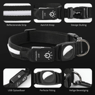 GlowTrack Airtag Hondenhalsband - Duke & Scoop