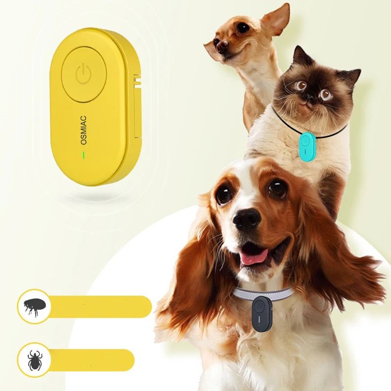 Halsband tegen Teken & Vlooien – Ultrasoon & Chemievrij - Duke & Scoop