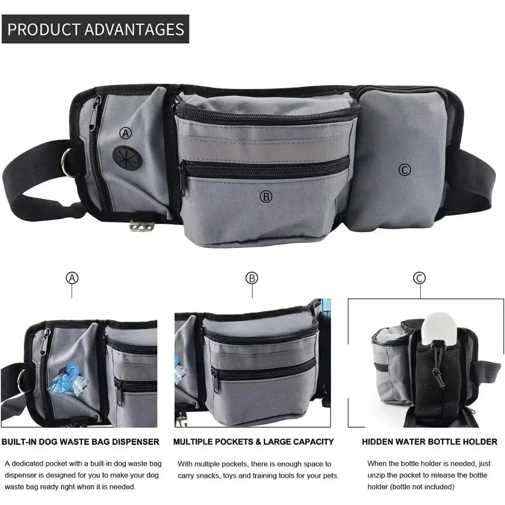 Handsfree Honden Trainings - & Snacktas - Duke & Scoop