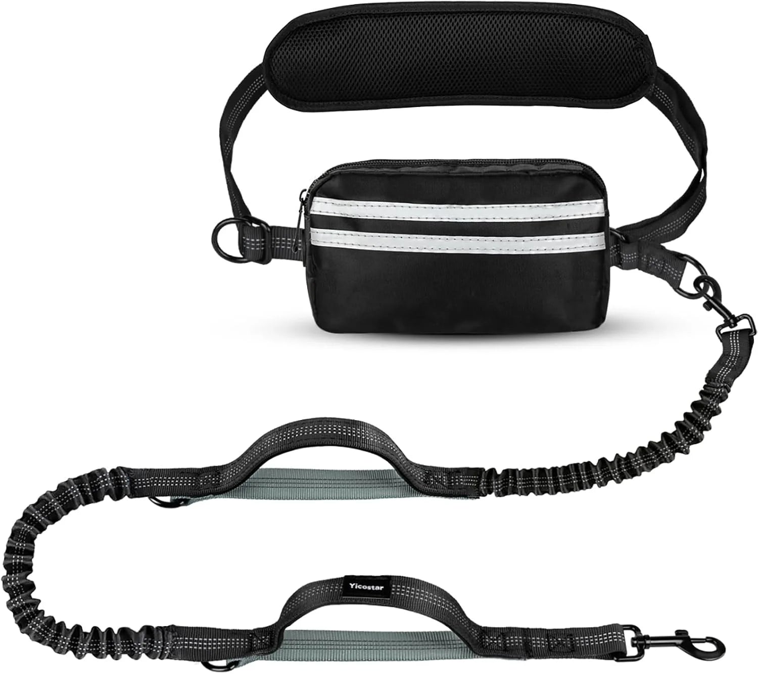 Handsfree Hondenriem met Opbergtasje - Duke & Scoop